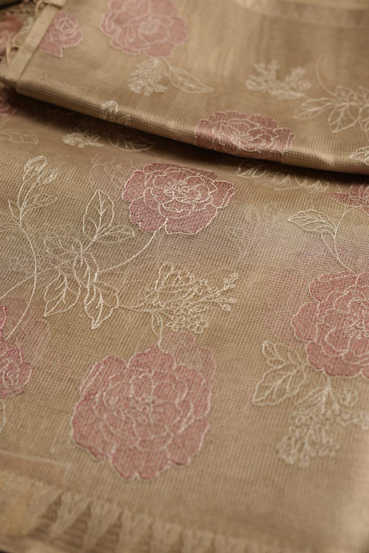 Tissue Net Saree TSA4606
