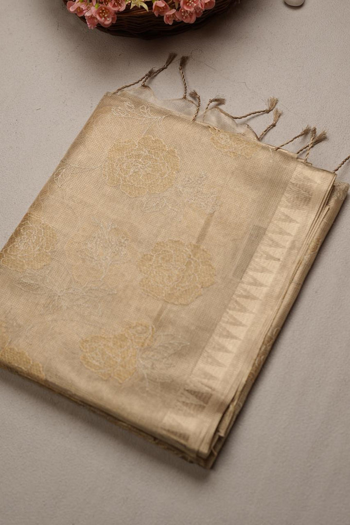 Tissue Net Saree TSA4606