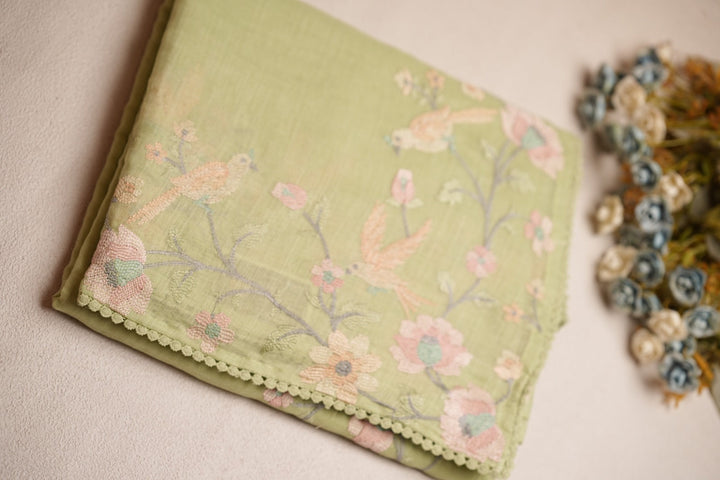 Linen Saree TSA4619