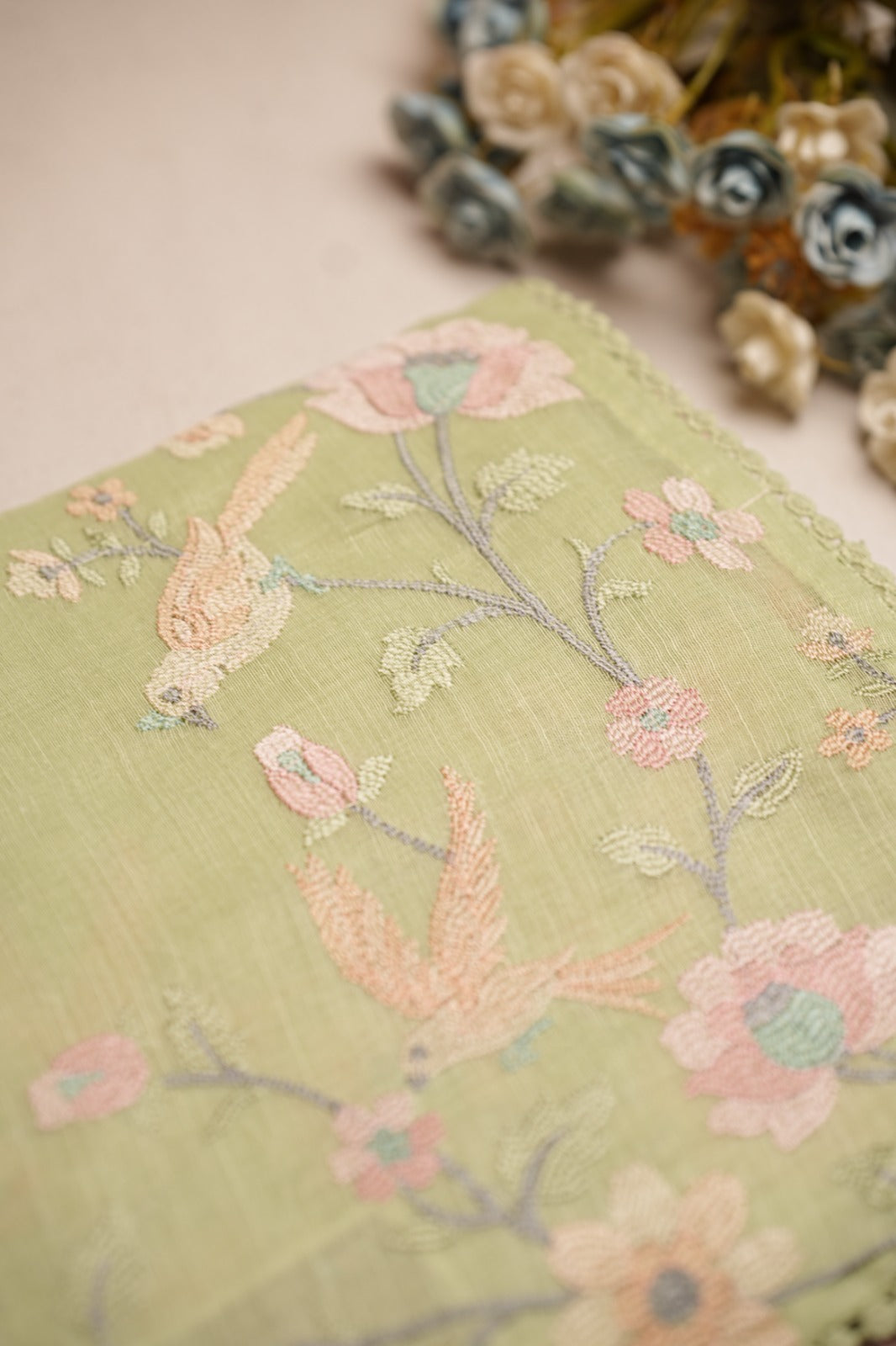Linen Saree TSA4619
