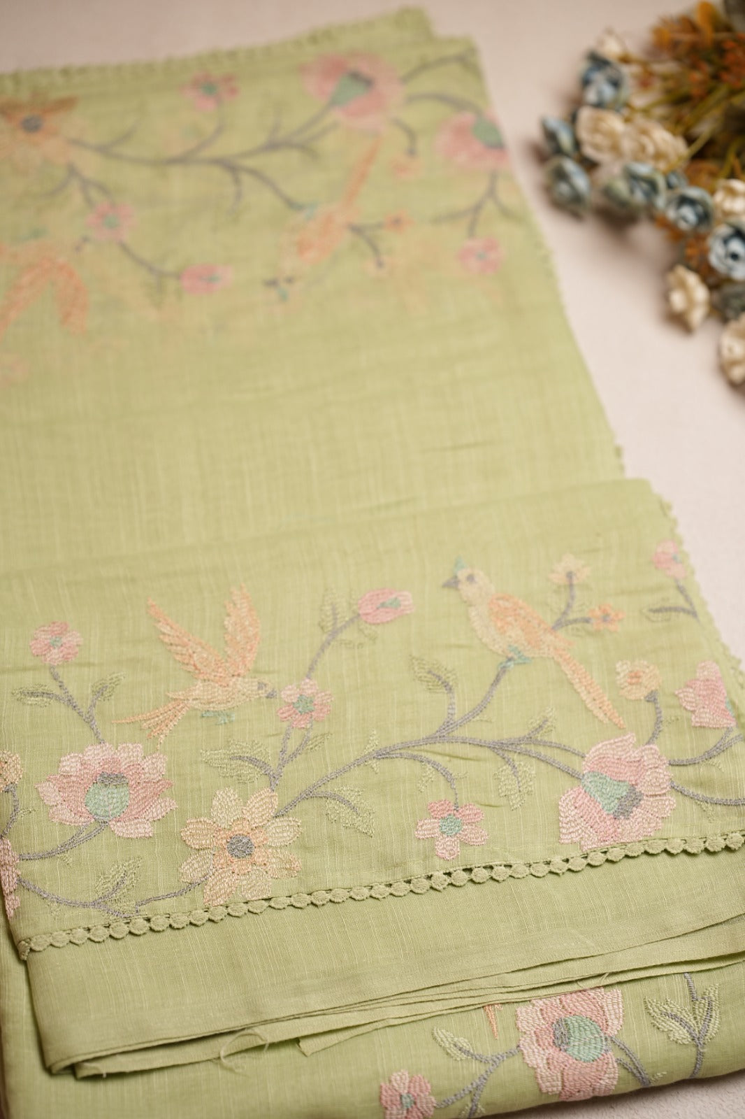 Linen Saree TSA4619