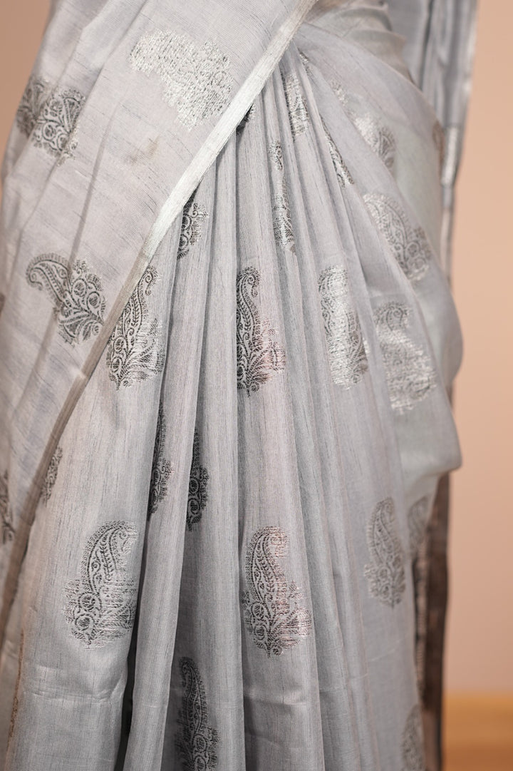 Semi-Silk Saree TSA887