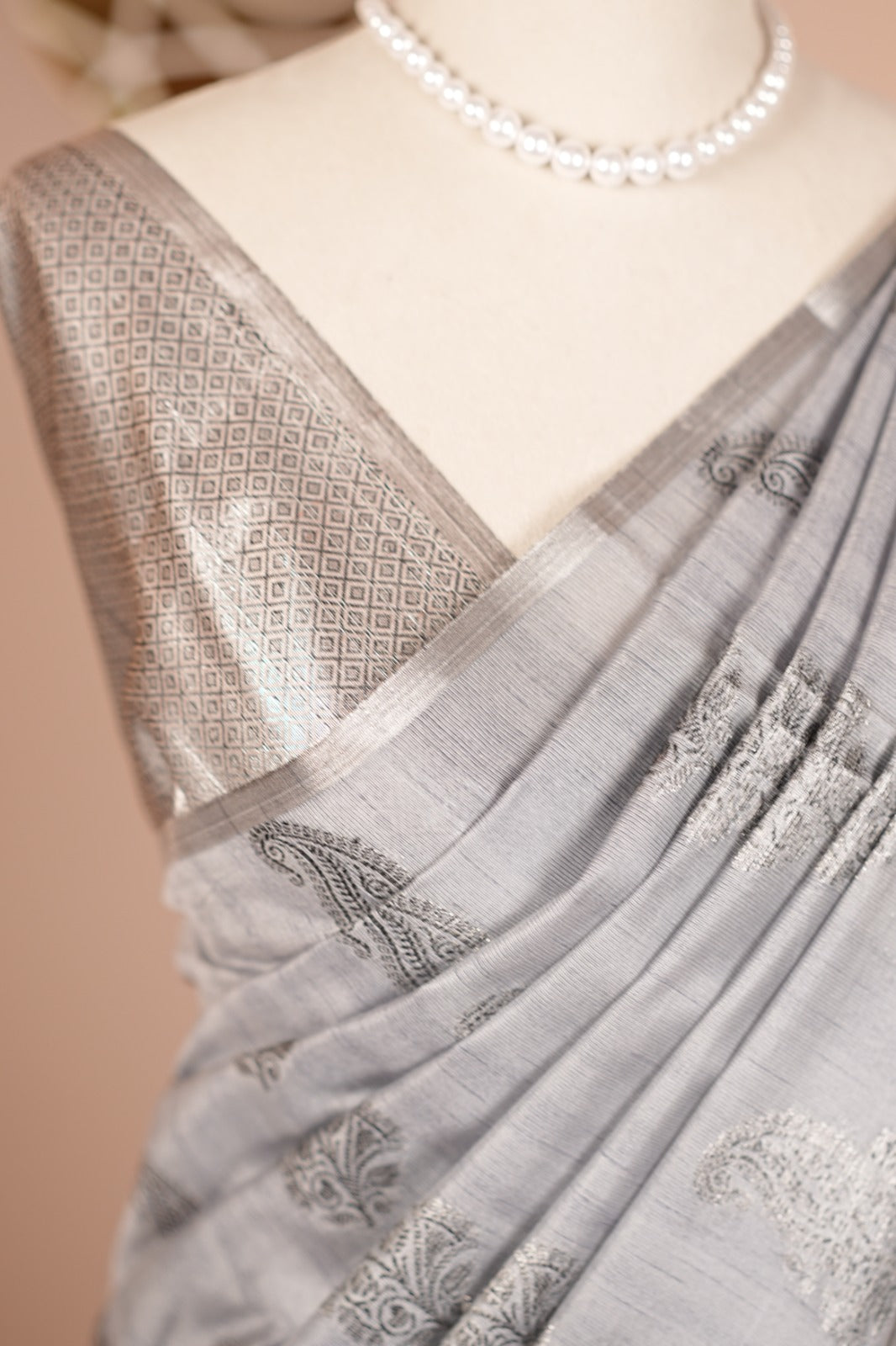 Semi-Silk Saree TSA887