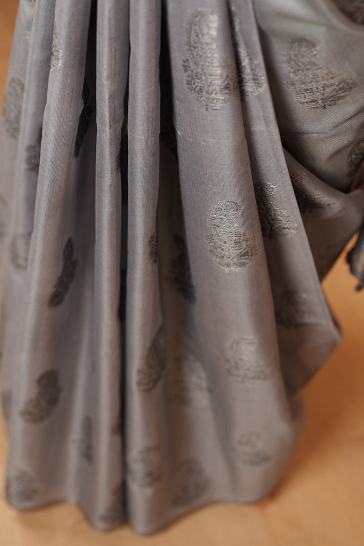 Semi-Silk Saree TSA887