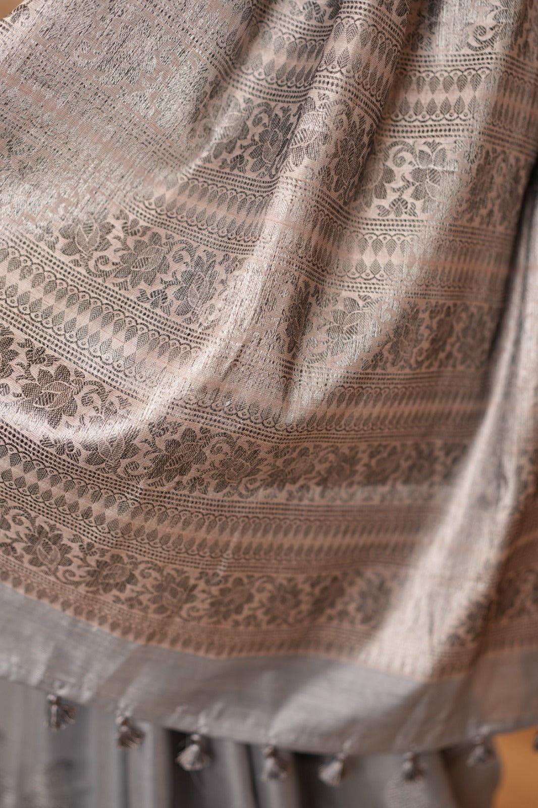 Semi-Silk Saree TSA887
