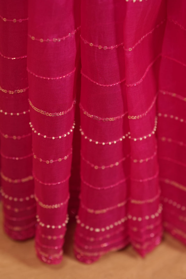 Organza Saree TSA4636