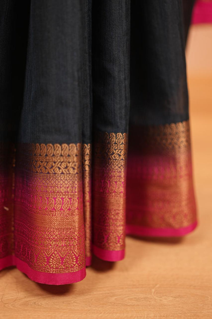 Linen Cotton Saree TSA4660