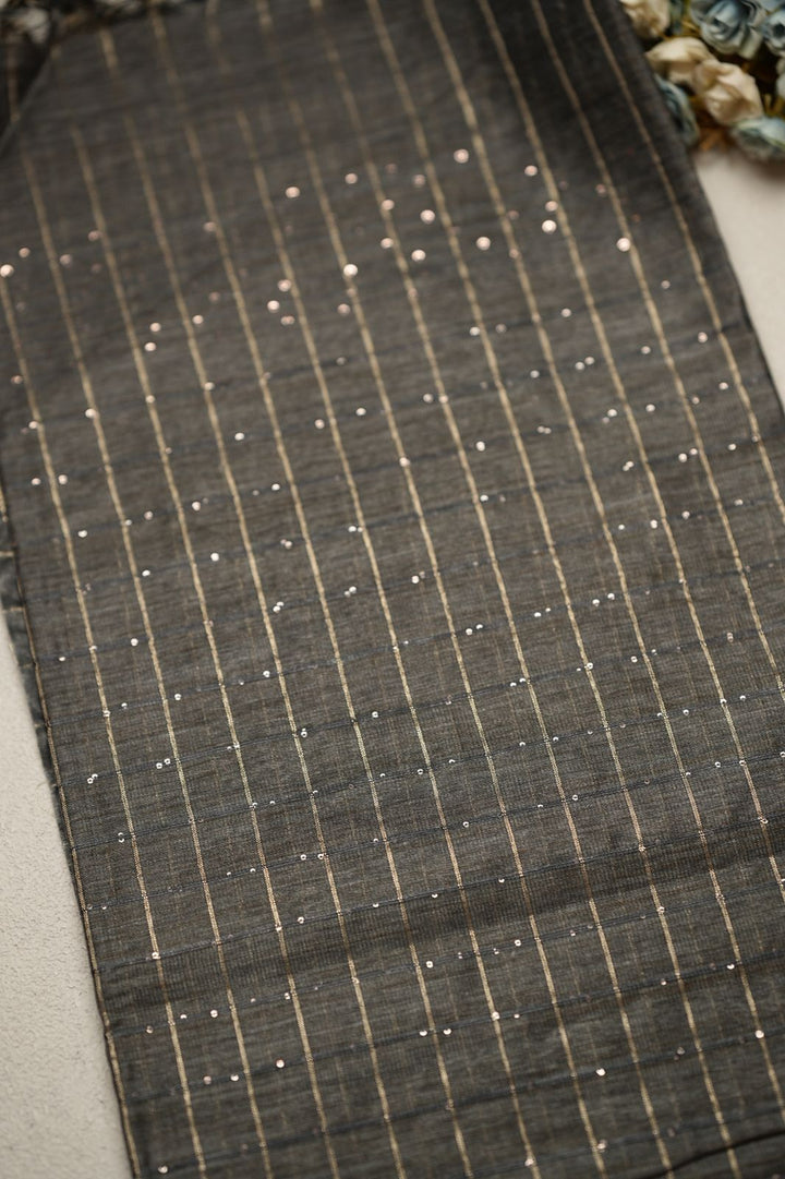 Linen Cotton Saree TSA944