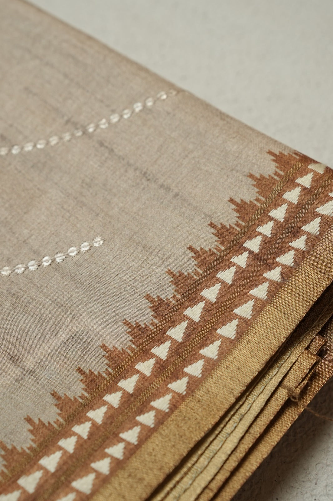 Semi Tussar Saree TSA4708