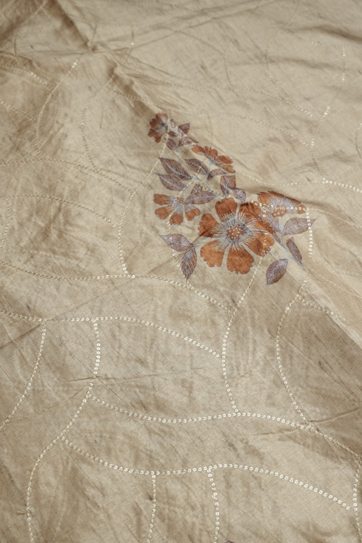 Semi Tussar Saree TSA4708