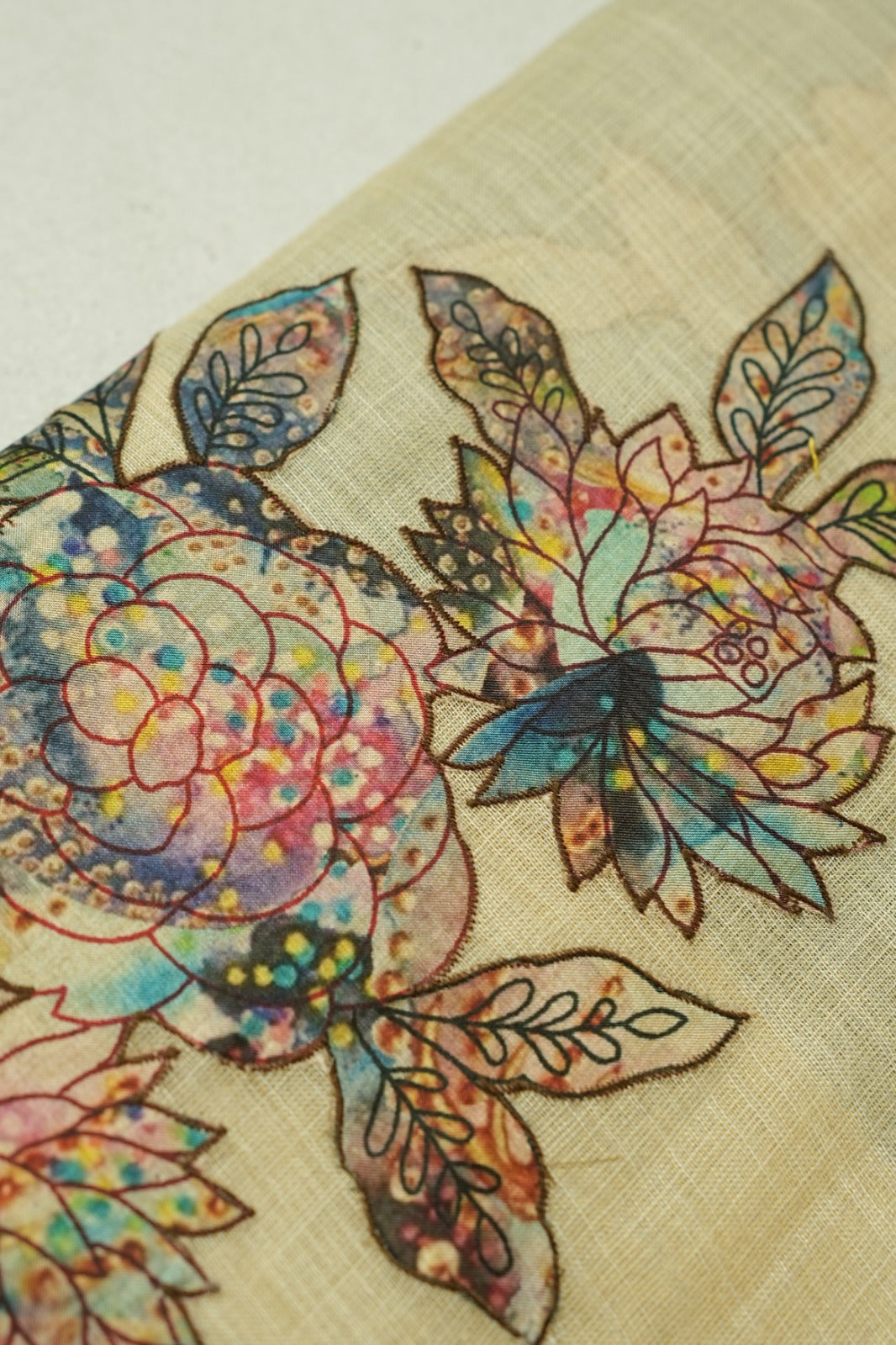 Linen Tissue Saree TSA060