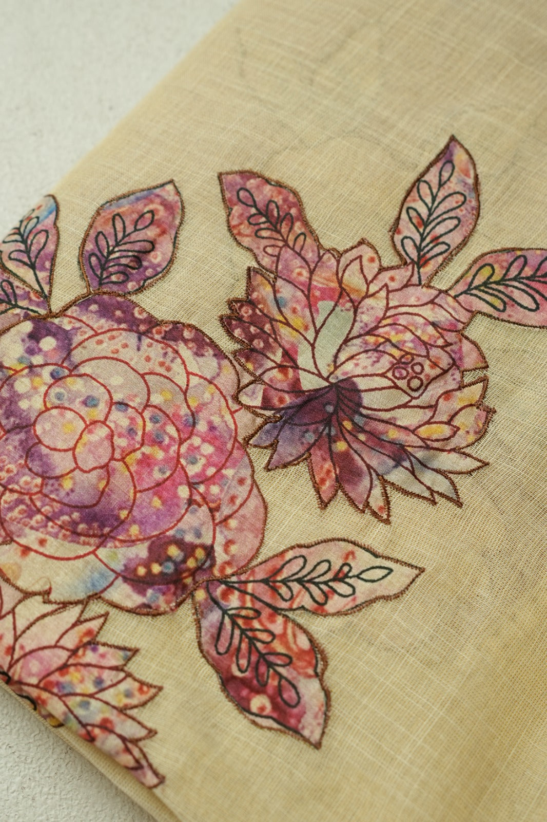 Linen Tissue Saree TSA059