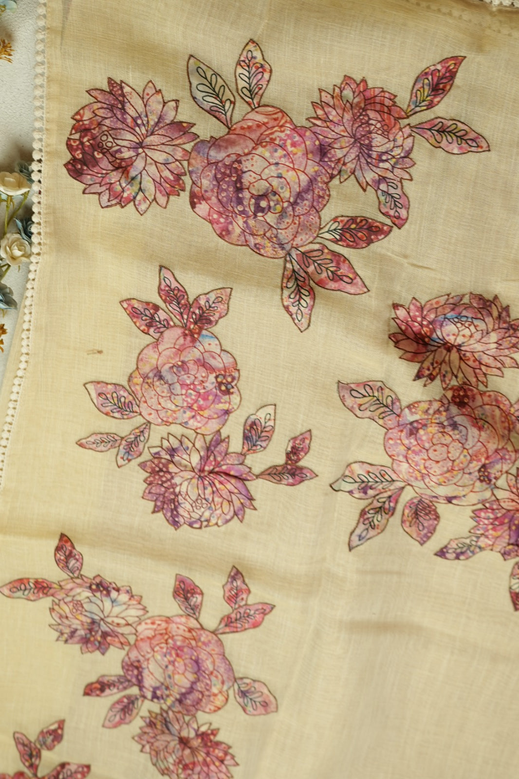 Linen Tissue Saree TSA059