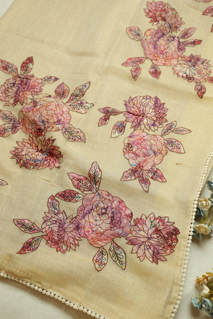 Linen Tissue Saree TSA059