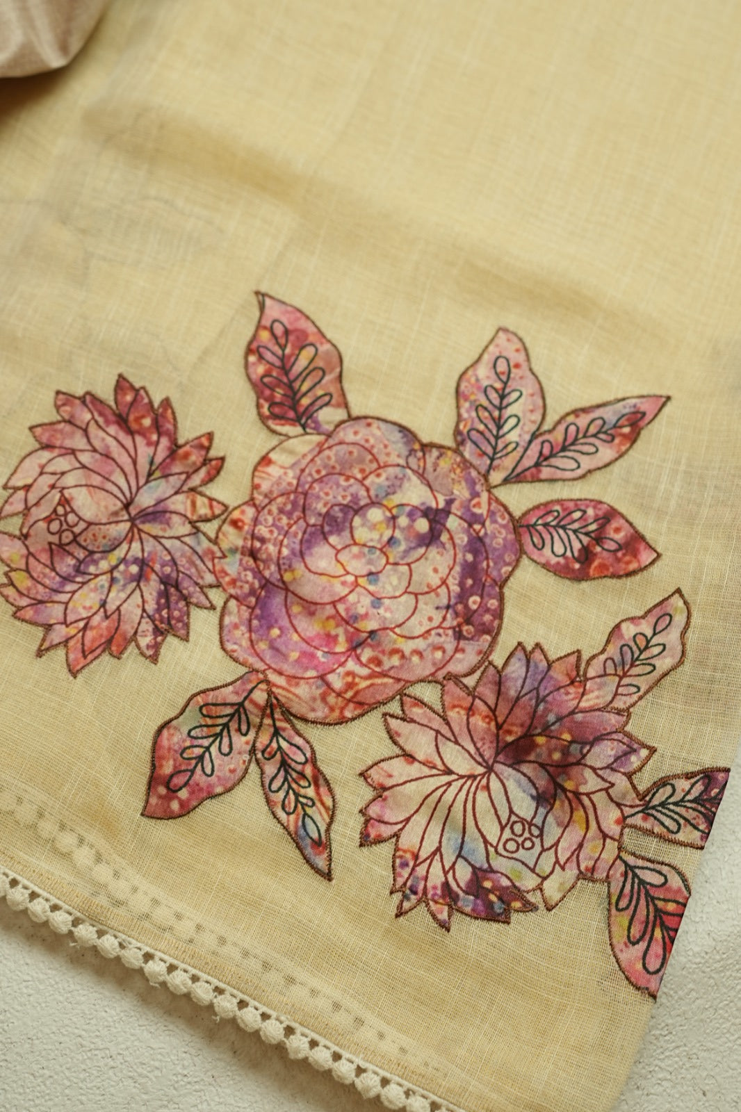 Linen Tissue Saree TSA059