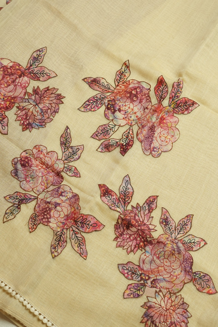 Linen Tissue Saree TSA059