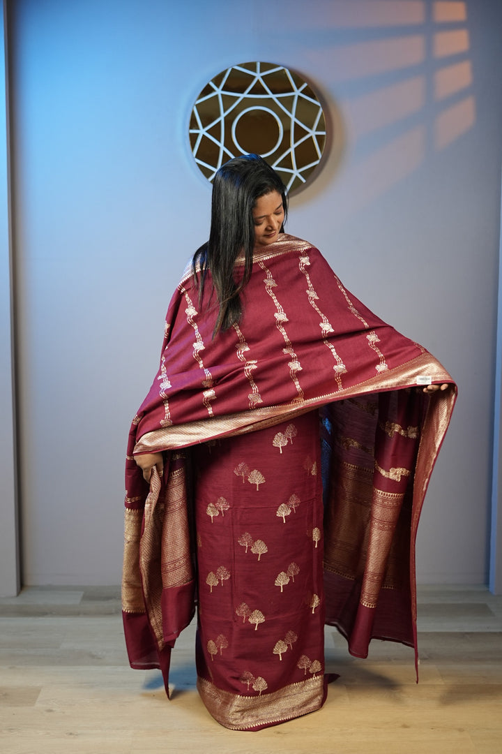 Desi Tussar Salwar TSS4741