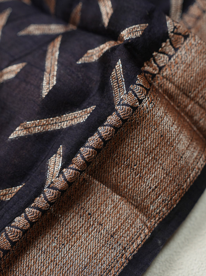 Tussar Linen Saree  TSA4745