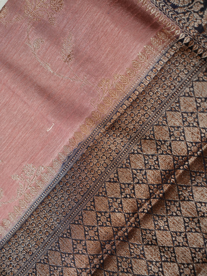 Tussar Linen Saree  TSA4745