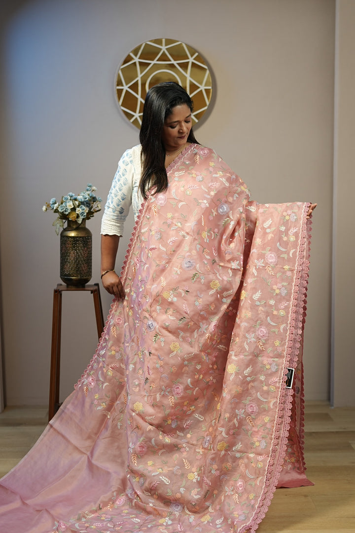 Organza Saree TSA4740