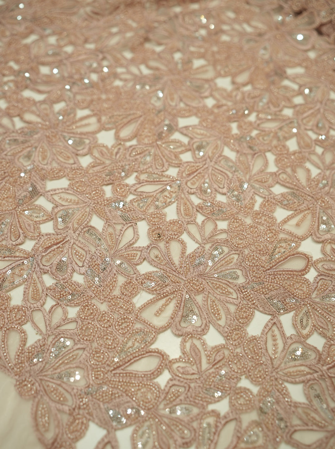 Cutwork Material TRF4774 Peach