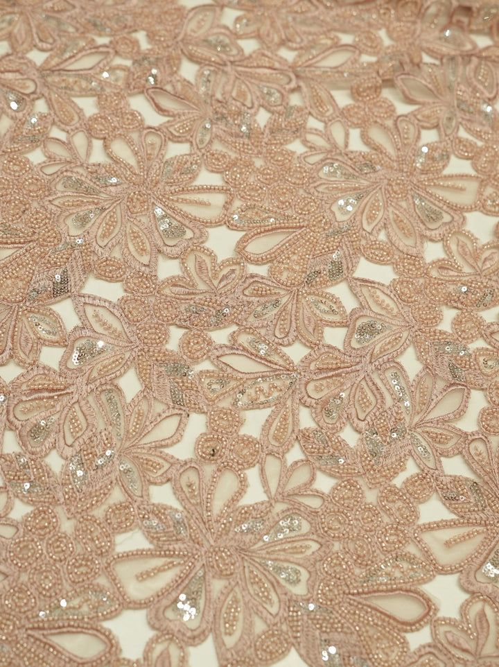 Cutwork Material TRF4774 Peach