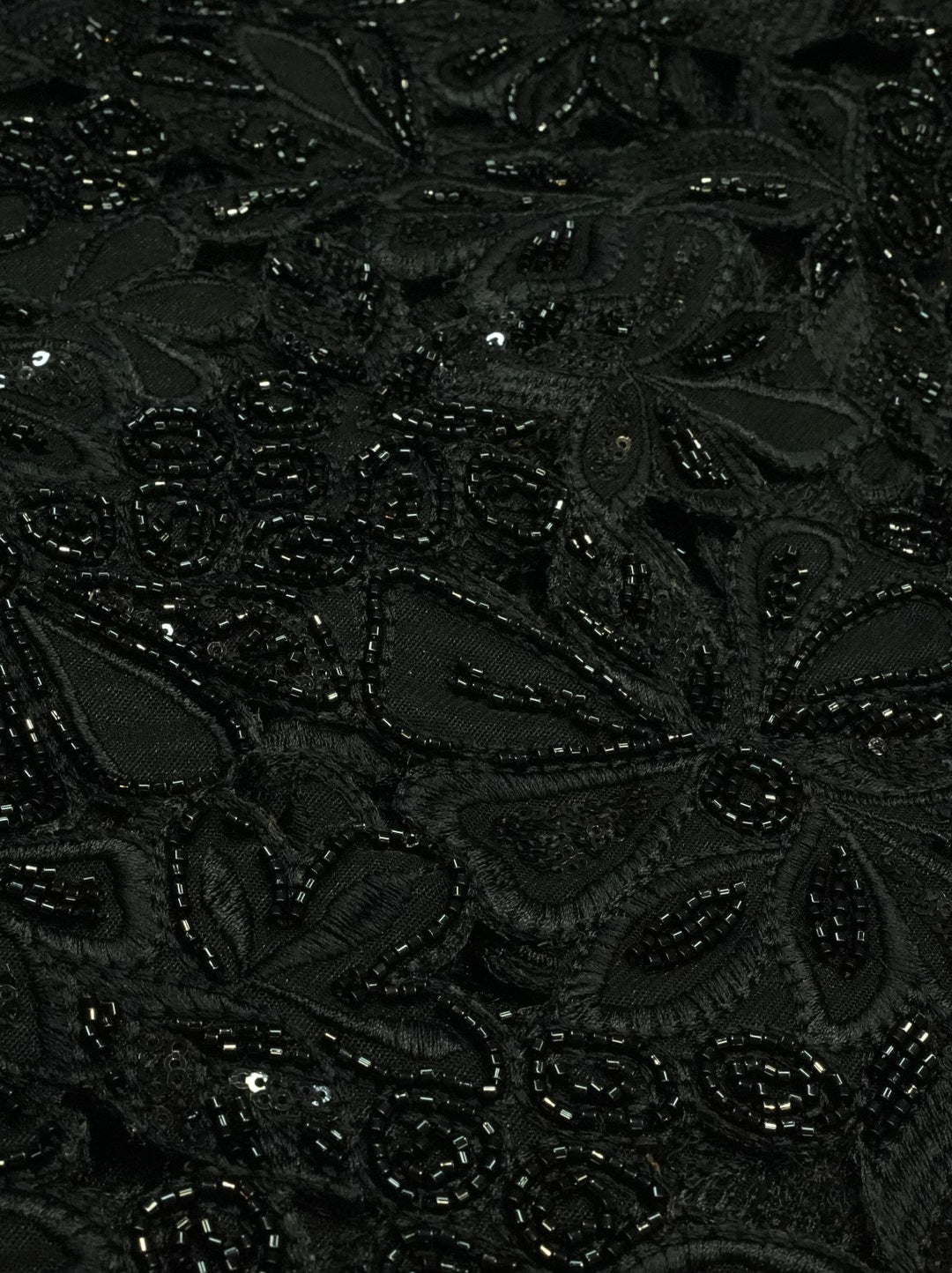 Cutwork Material TRF4774 Black