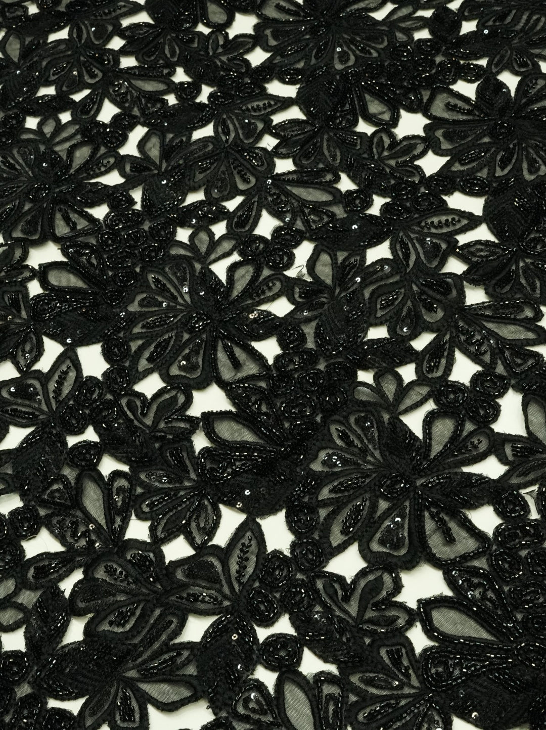 Cutwork Material TRF4774 Black
