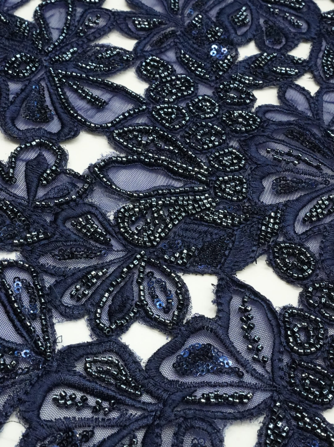 Cutwork Material TRF4774 Midnight Blue