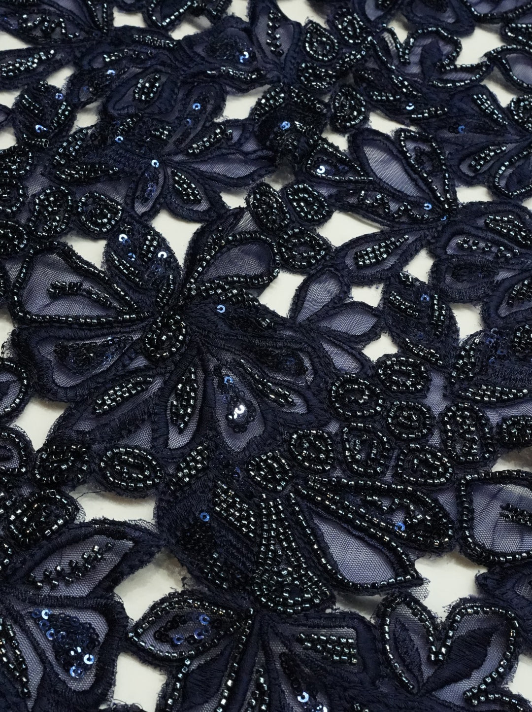 Cutwork Material TRF4774 Midnight Blue