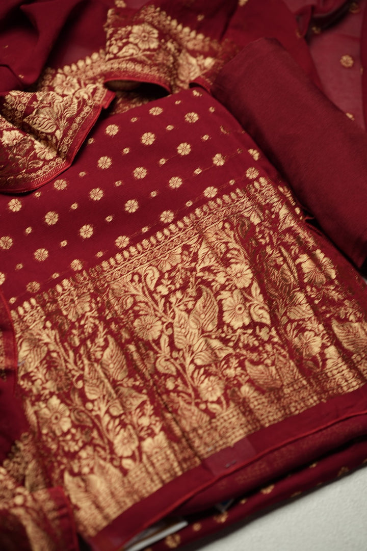 Georgette Banarasi Salwar TSS0157