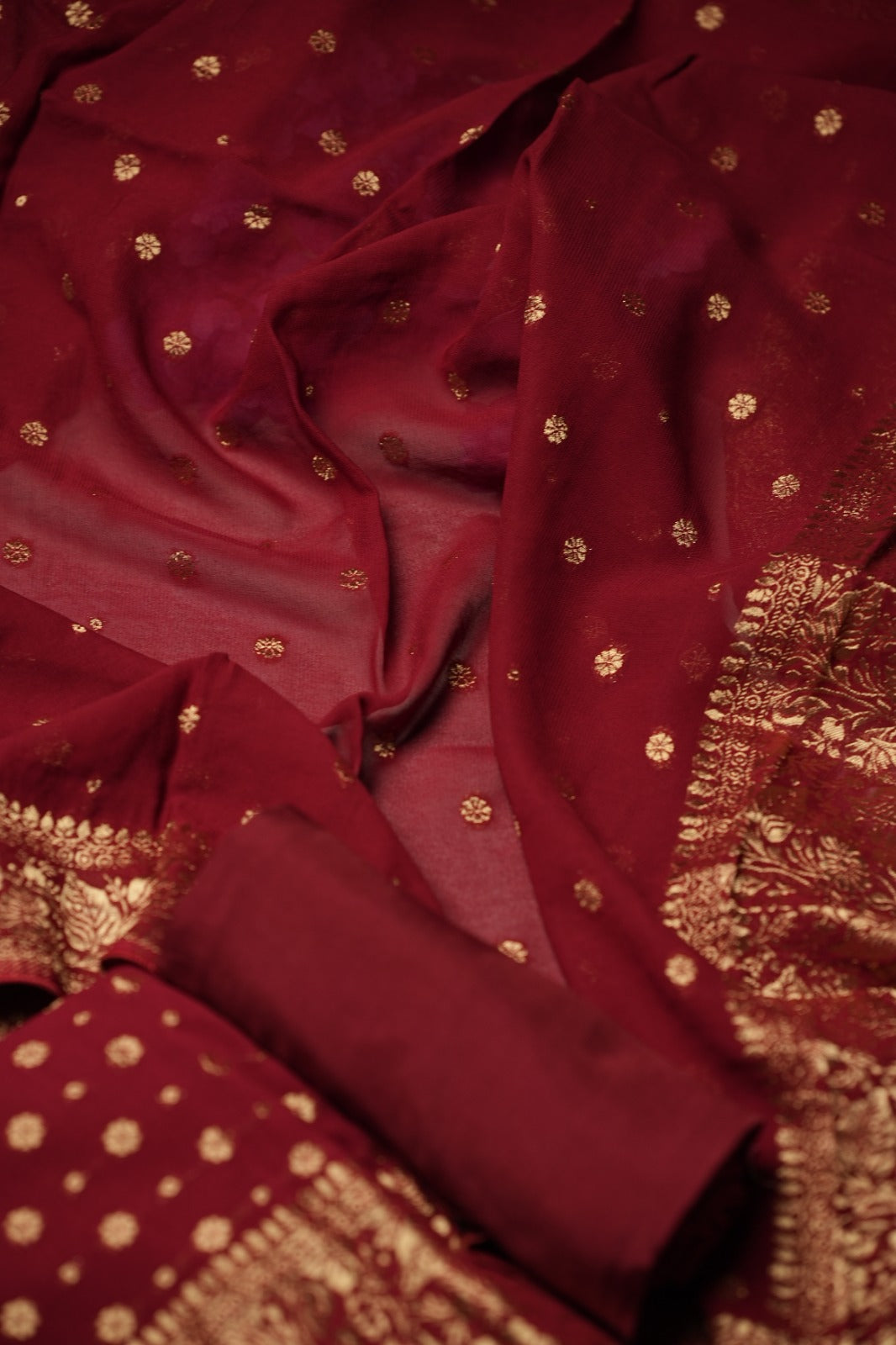 Georgette Banarasi Salwar TSS0157