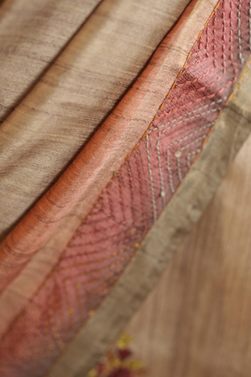 Semi Tussar Saree TSA4808
