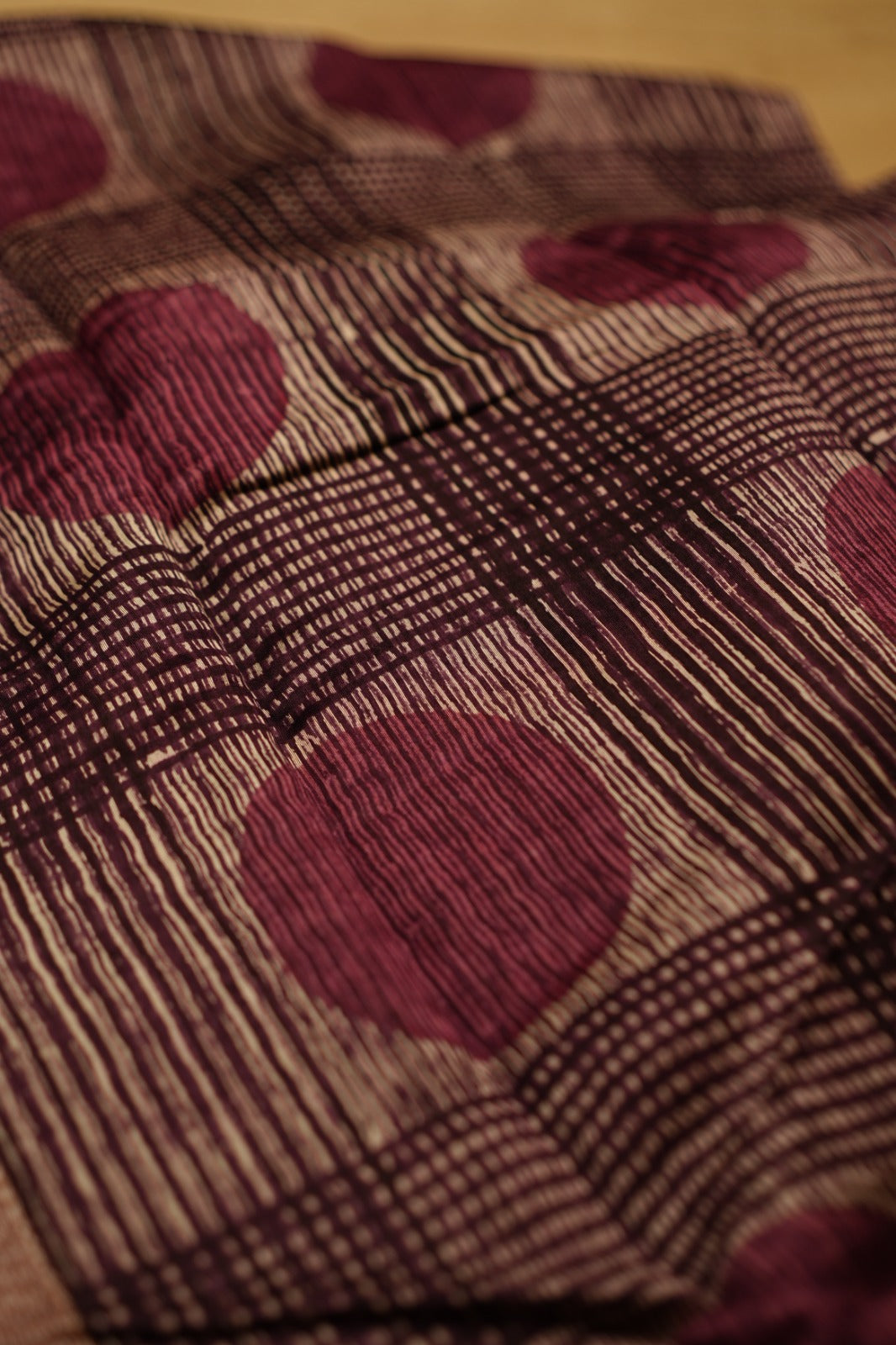 Chanderi Saree TSA4867 Wine