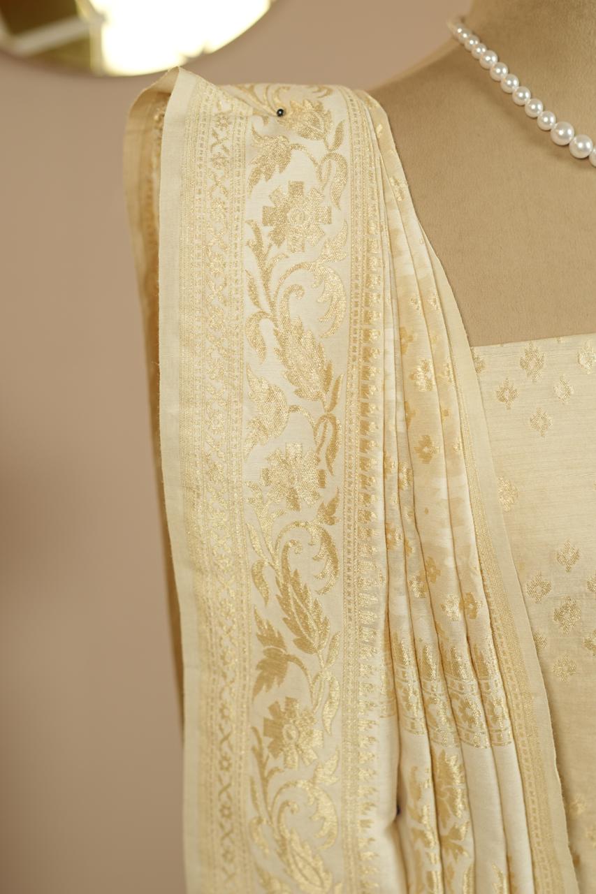 Georgette Tussar Salwar TSS4817