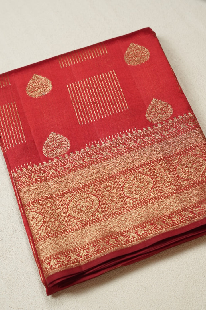 Banarasi Saree TSA4836 Red