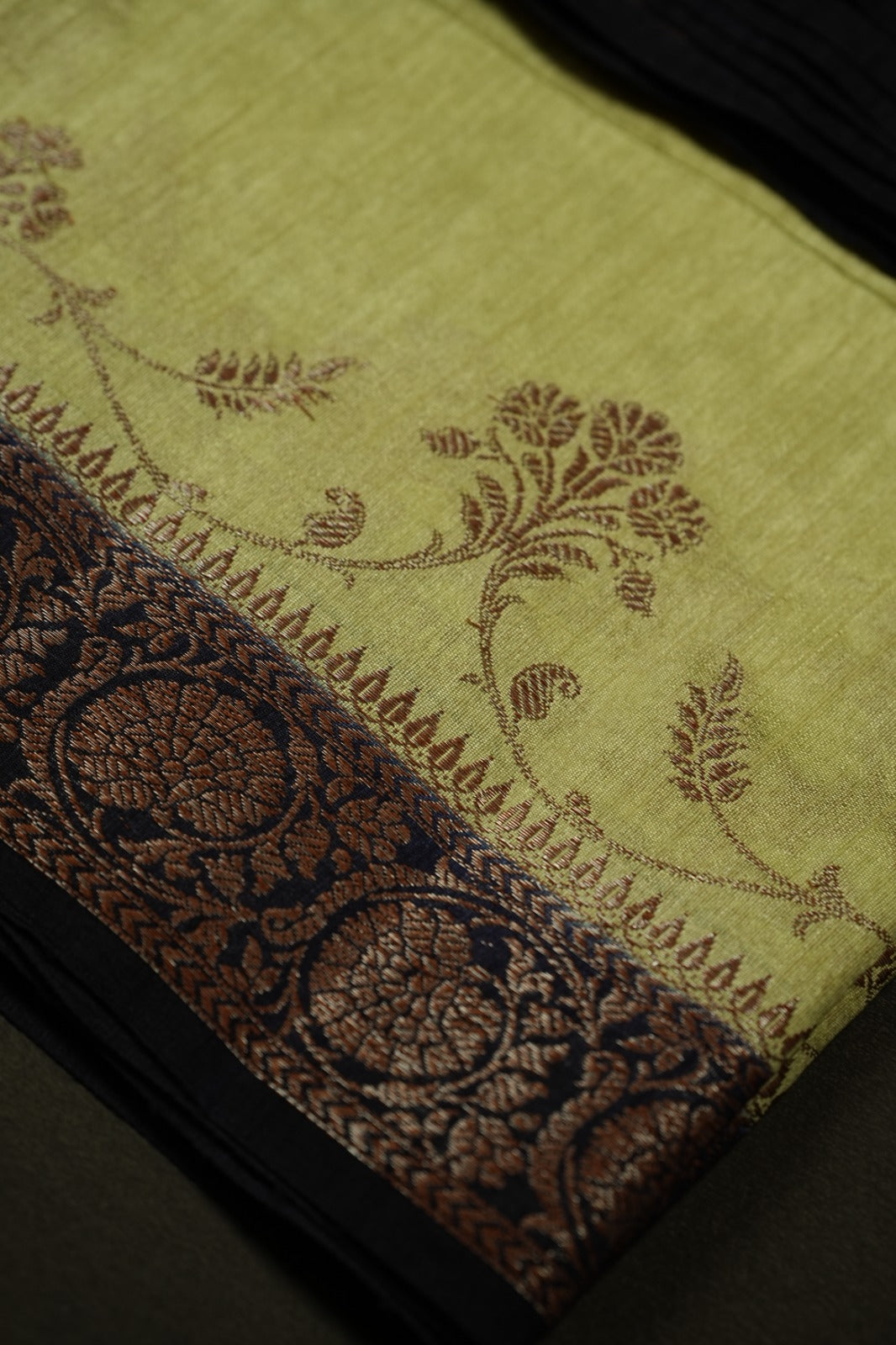 Tussar Linen Saree TSA4838