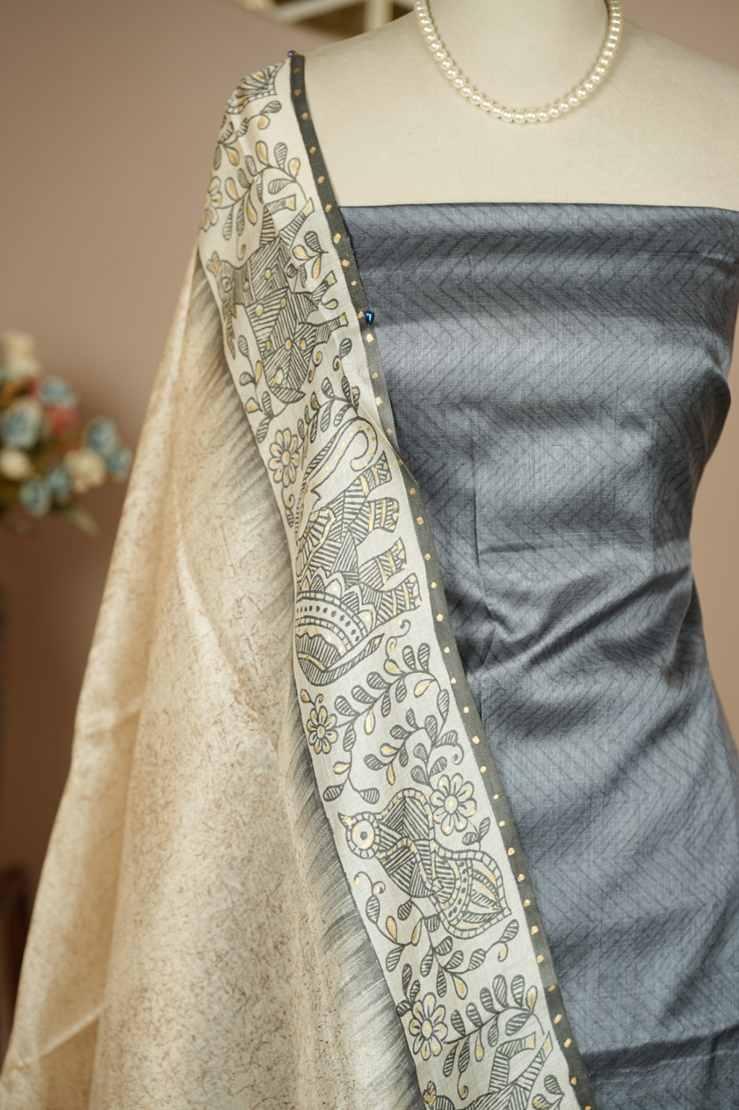Tussar Silk Salwar TSS4842