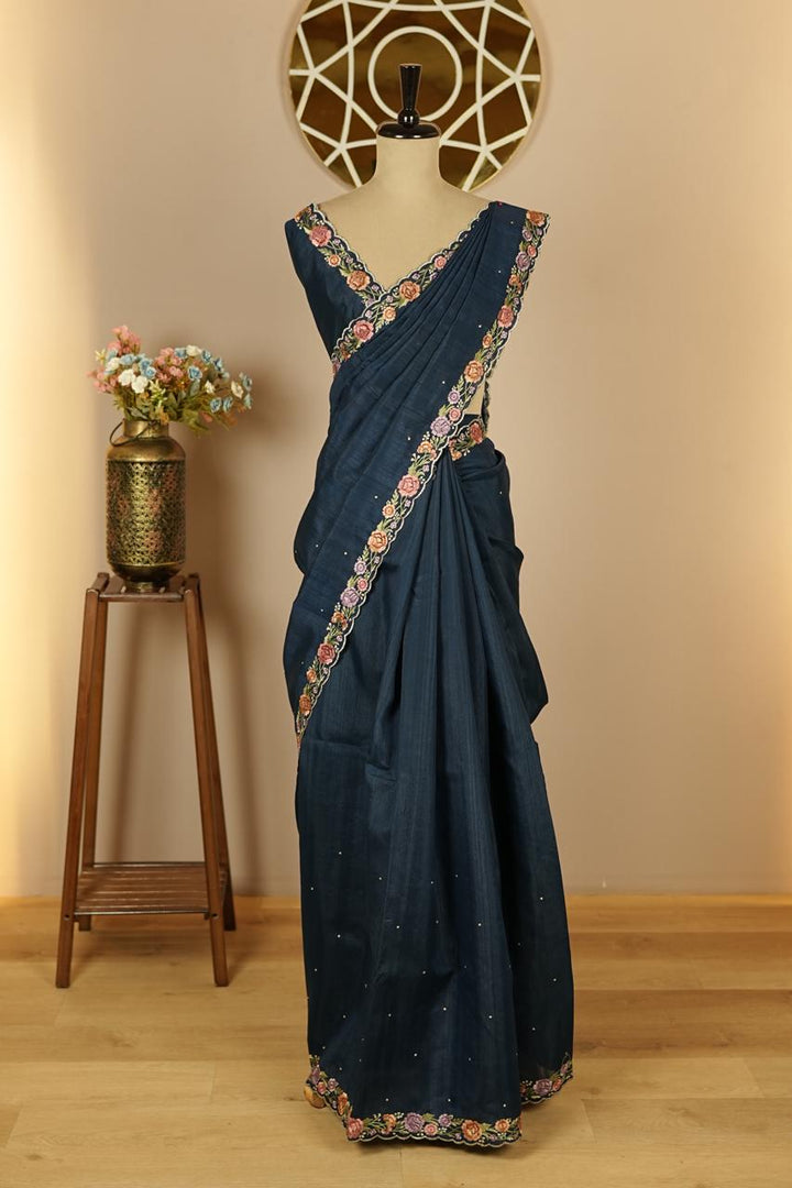 SEMI TUSSAR SAREE TSA4845