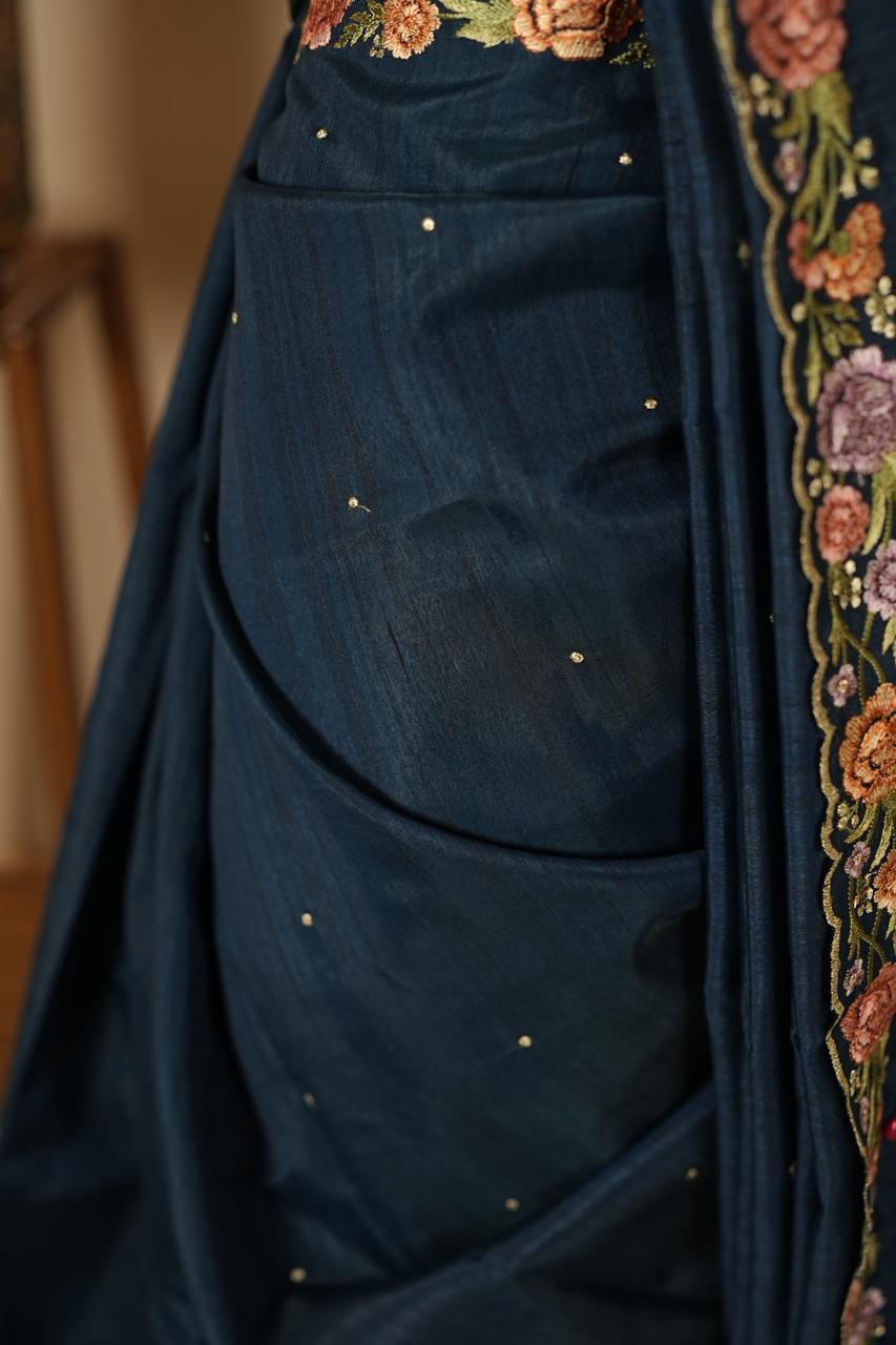 SEMI TUSSAR SAREE TSA4845