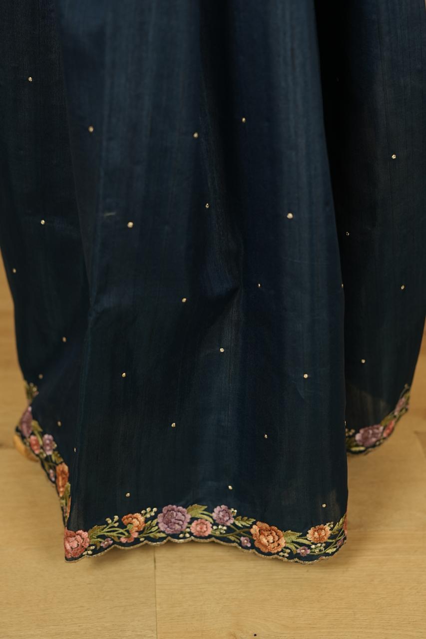 SEMI TUSSAR SAREE TSA4845