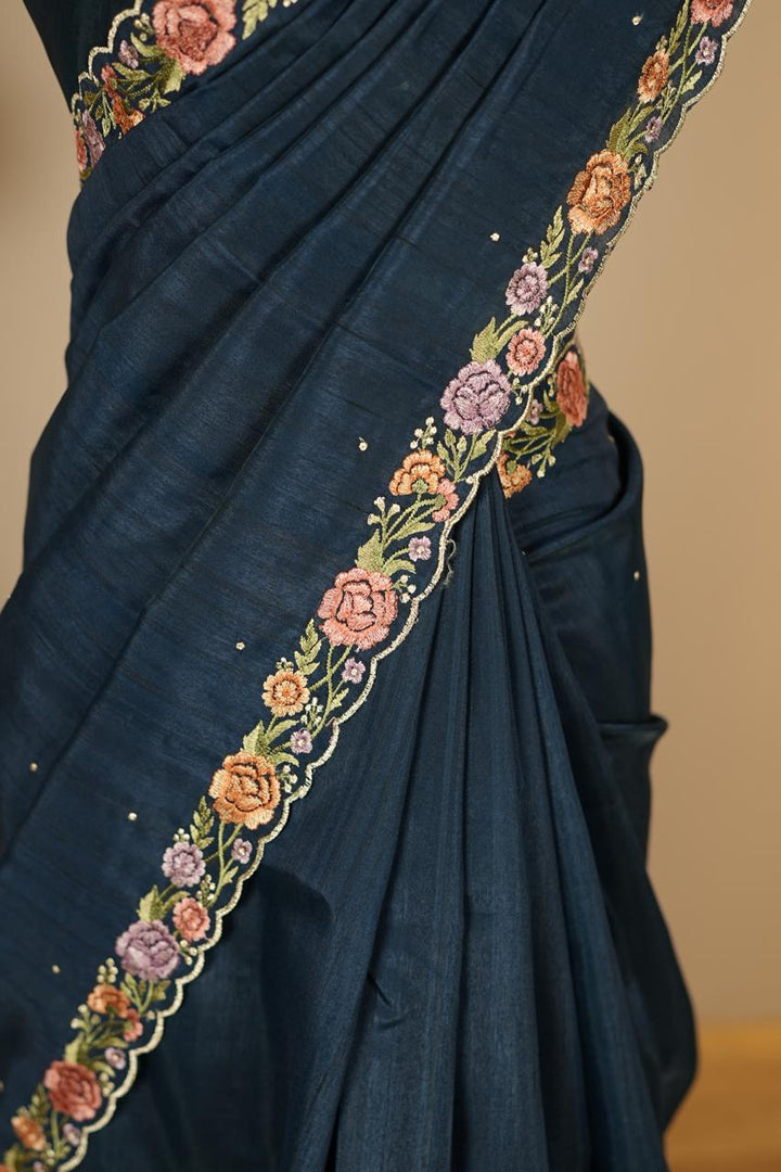 SEMI TUSSAR SAREE TSA4845