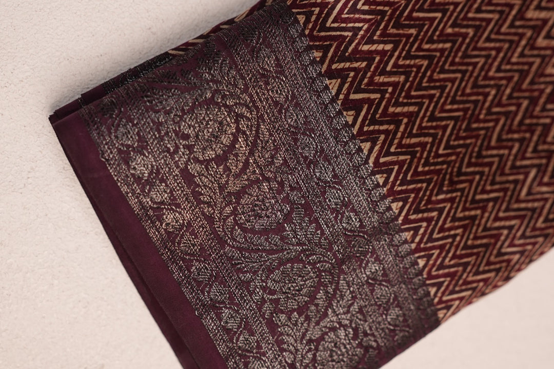 Chanderi Saree TSA4858