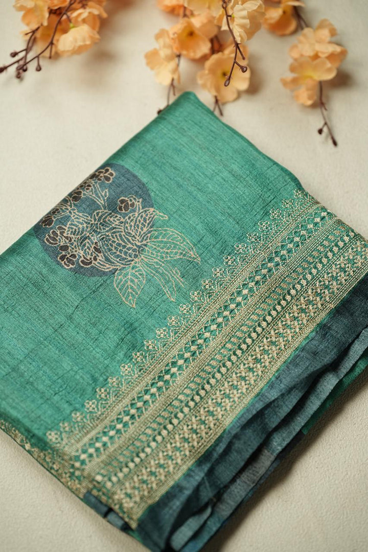 Semi Tussar Saree TSA4865