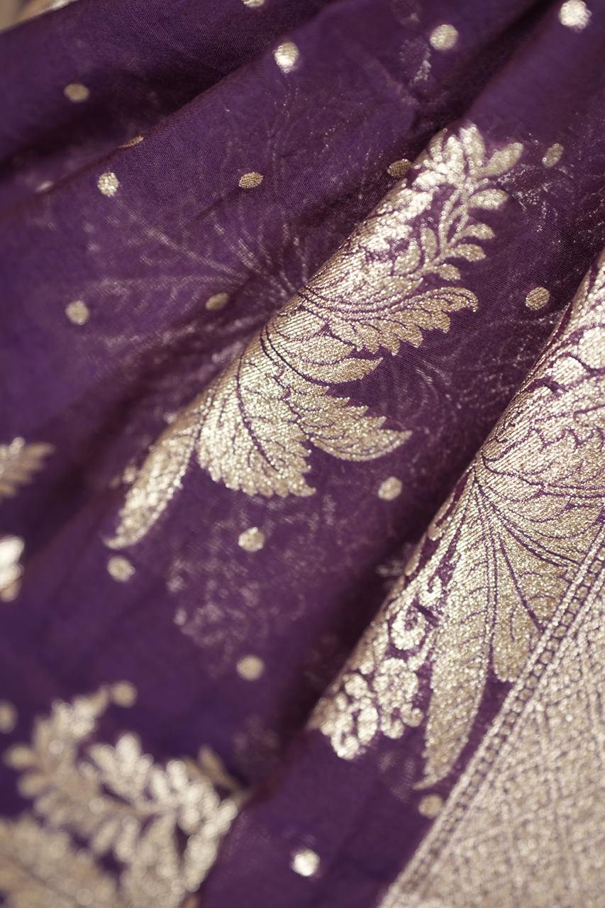 Semi Banarasi Salwar TSS4866
