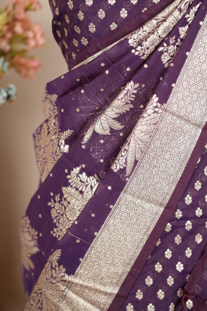 Semi Banarasi Salwar TSS4866
