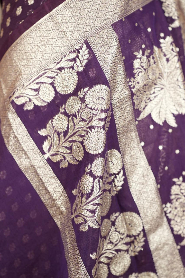 Semi Banarasi Salwar TSS4866