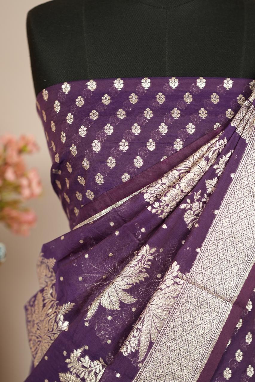 Semi Banarasi Salwar TSS4866