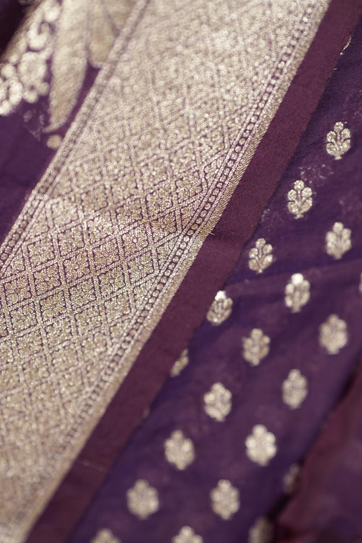 Semi Banarasi Salwar TSS4866