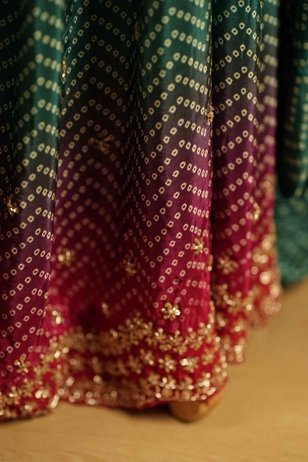 Satin Organza Material  TRF4779
